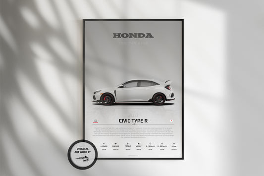 Honda Civic Type R (2017) - STUDIO MONTAGE SIDE
