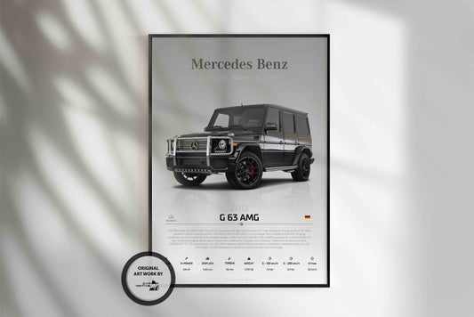 Mercedes Benz G63 AMG (2012) - STUDIO MONTAGE 3/4 SIDE