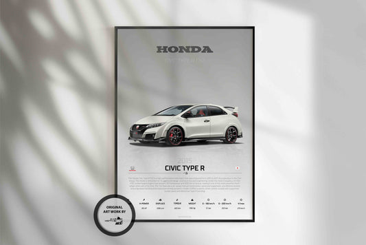 Honda Civic Type R (2015) - STUDIO MONTAGE 3/4 SIDE