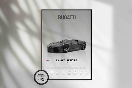Bugatti La Voiture Noire (2019) - STUDIO MONTAGE 3/4 SIDE