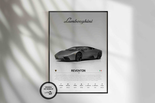 Lamborghini Reventon (2007) - STUDIO MONTAGE 3/4 SIDE