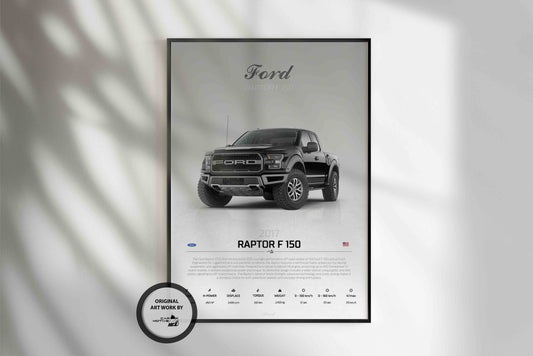 Ford Raptor F 150 (2017) - STUDIO MONTAGE 3/4 SIDE