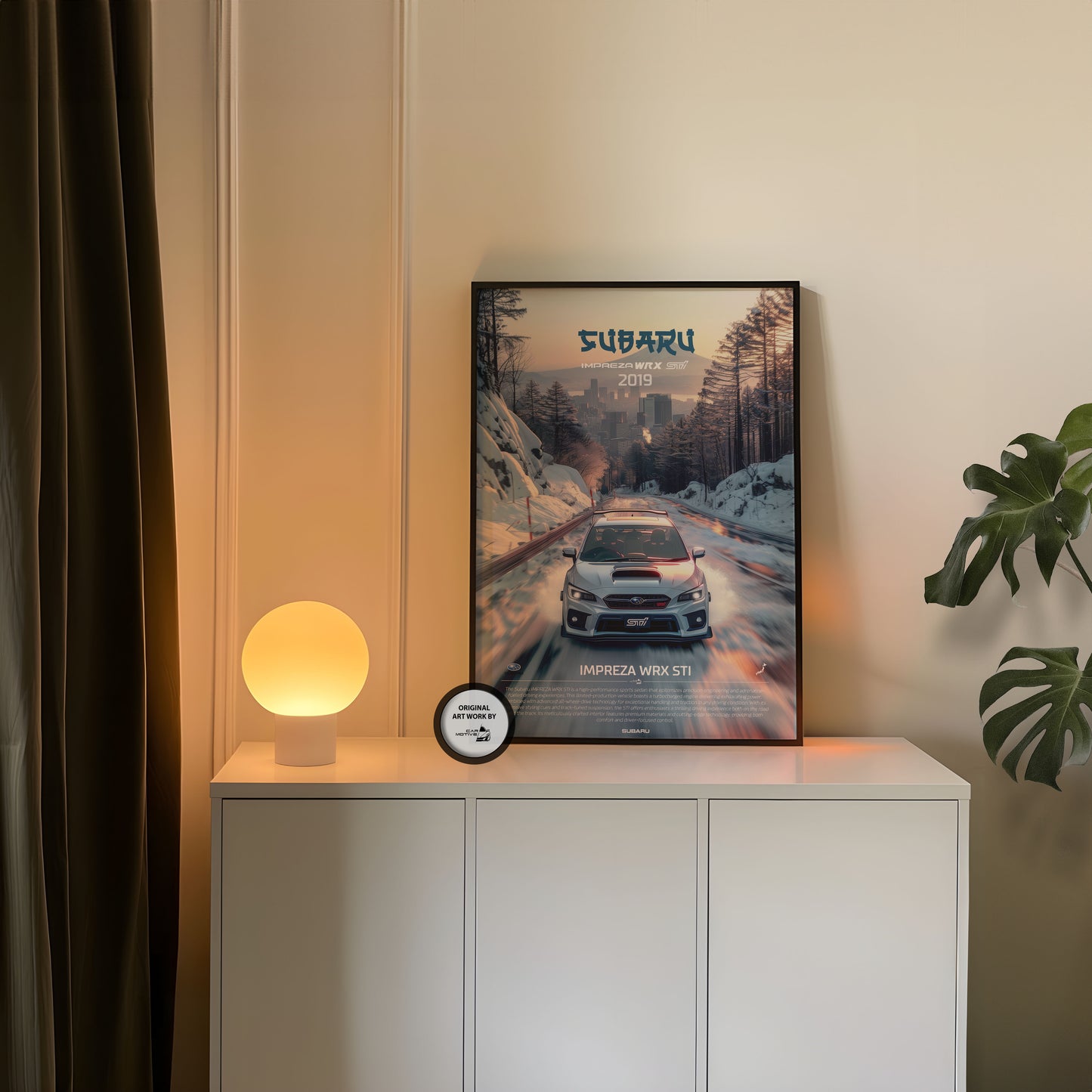 Subaru Impreza WRX STI Poster (2019) - Art Work