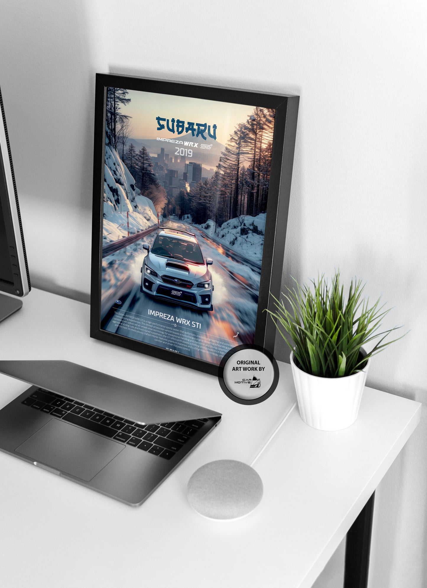 Subaru Impreza WRX STI Poster (2019) - Art Work
