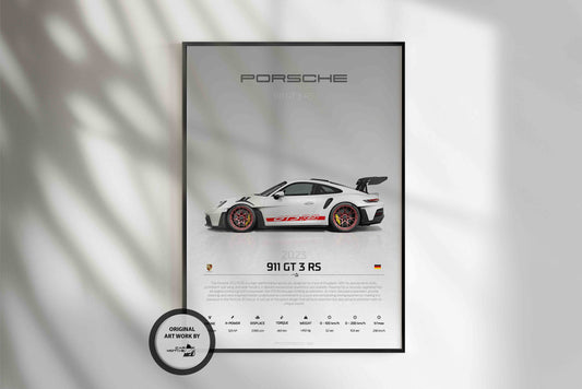 Porsche 911 GT3 RS (2023) - STUDIO MONTAGE SIDE