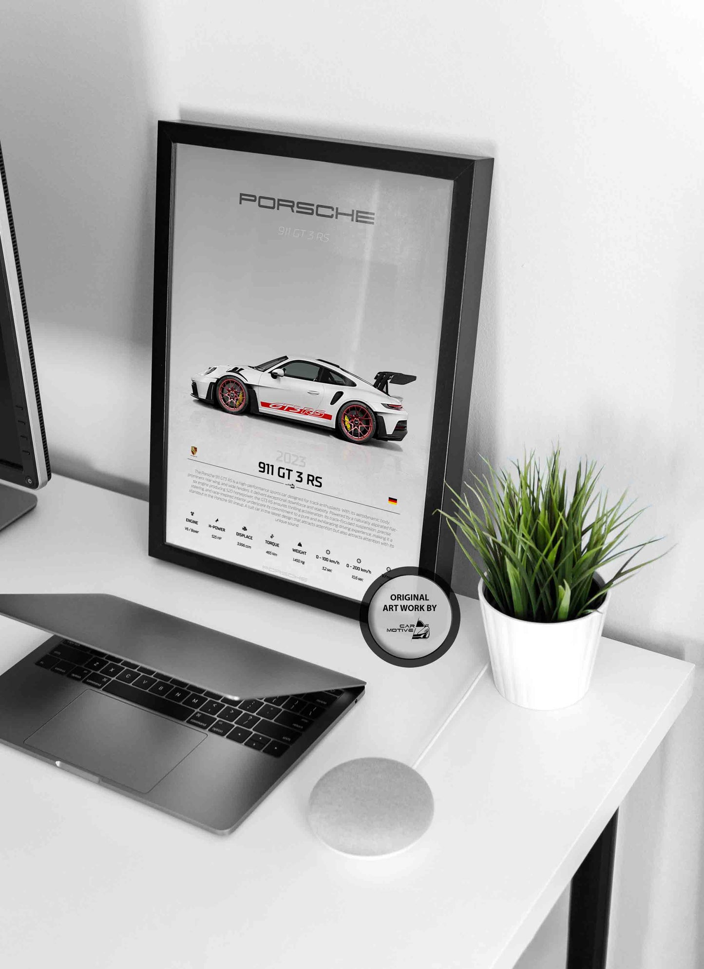 Porsche 911 GT3 RS (2023) - STUDIO MONTAGE SIDE
