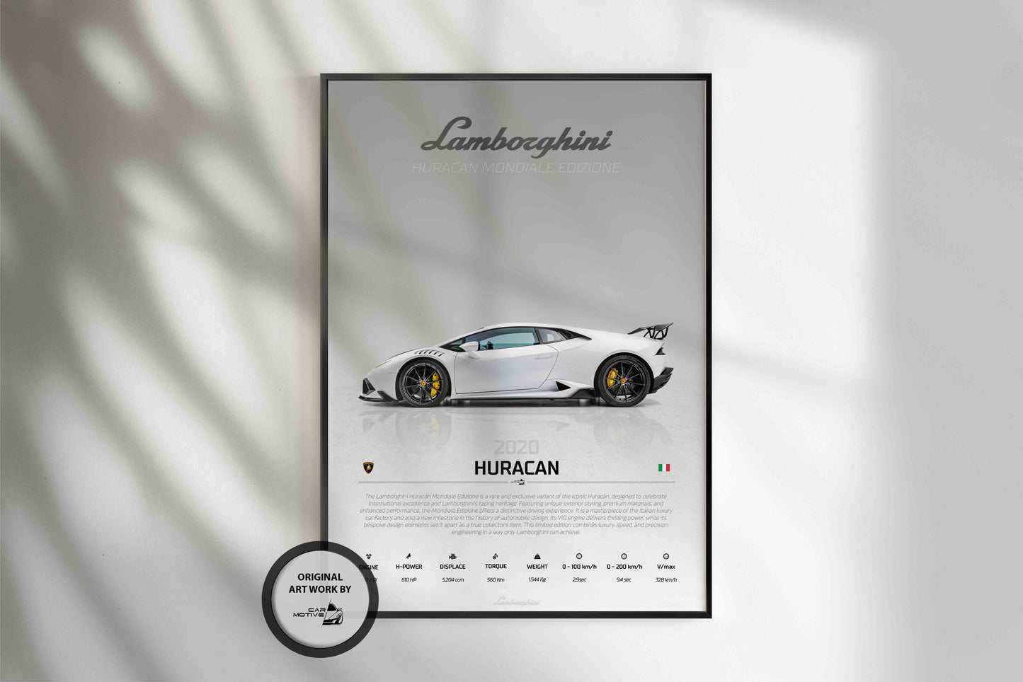 Lamborghini Huracan Mondiale Edizione (2020) - STUDIO MONTAGE SIDE