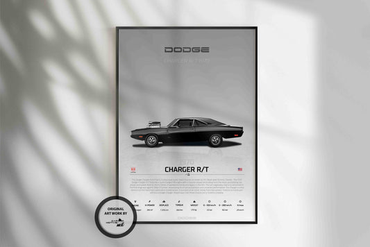 Dodge Charger R/T (1970) - STUDIO MONTAGE SIDE