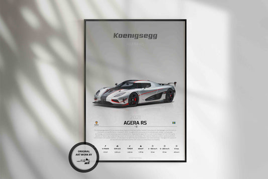 Koenigsegg Agera RS (2021) - STUDIO MONTAGE 3/4 SIDE
