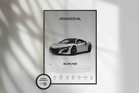 Honda Acura NSX (2016) - STUDIO MONTAGE 3/4 SIDE