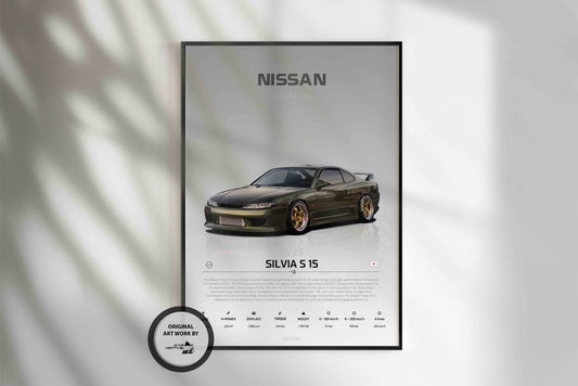 Nissan Silvia S15 (1999) - STUDIO MONTAGE 3/4 SIDE