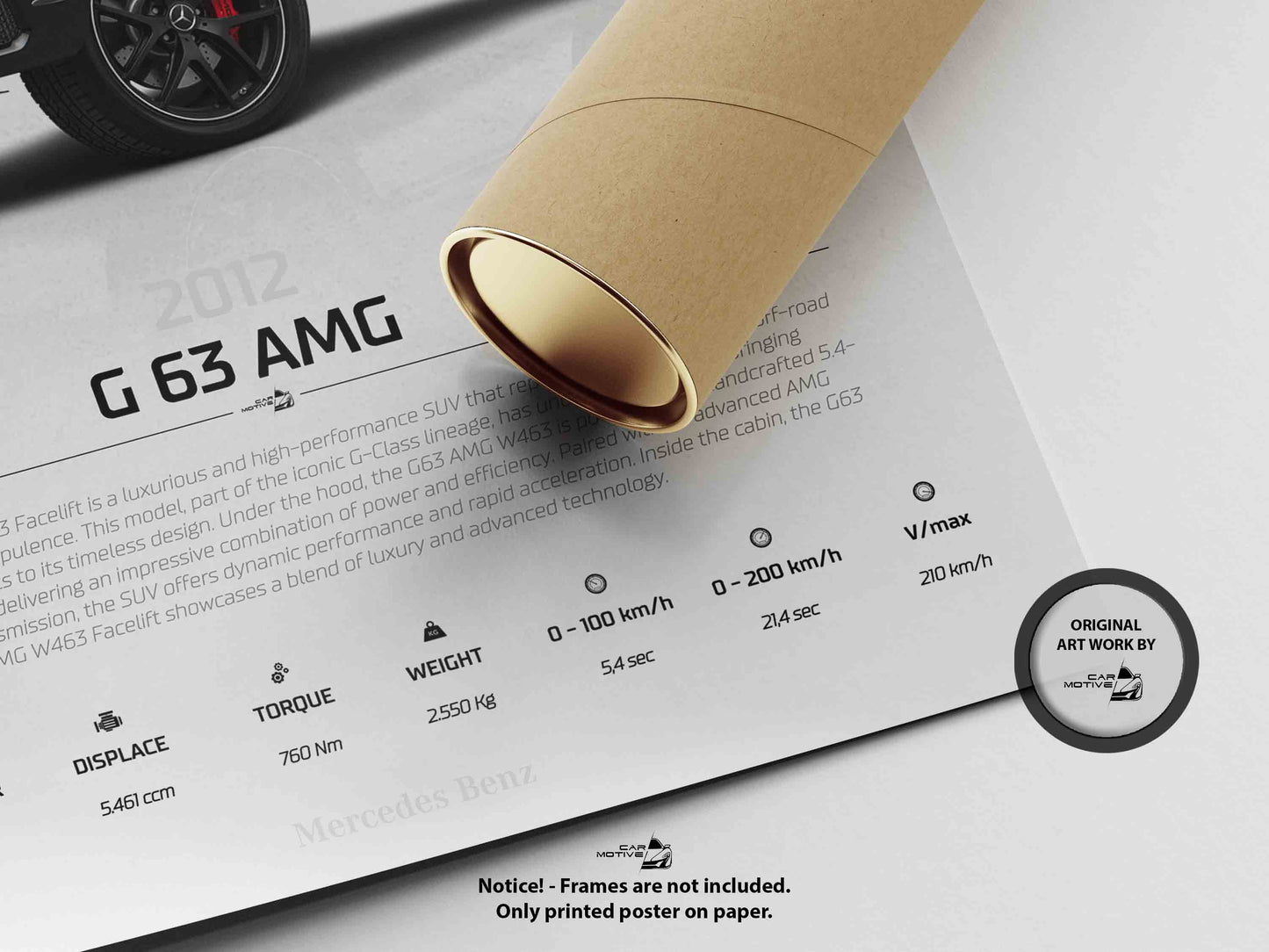 Mercedes Benz G63 AMG (2012) - STUDIO MONTAGE 3/4 SIDE
