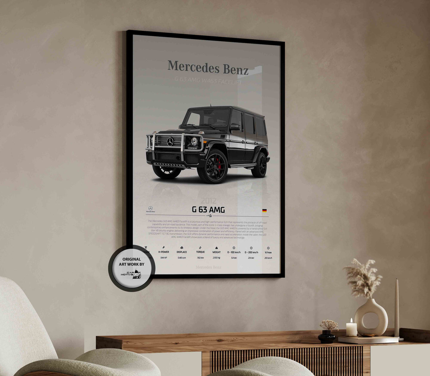 Mercedes Benz G63 AMG (2012) - STUDIO MONTAGE 3/4 SIDE