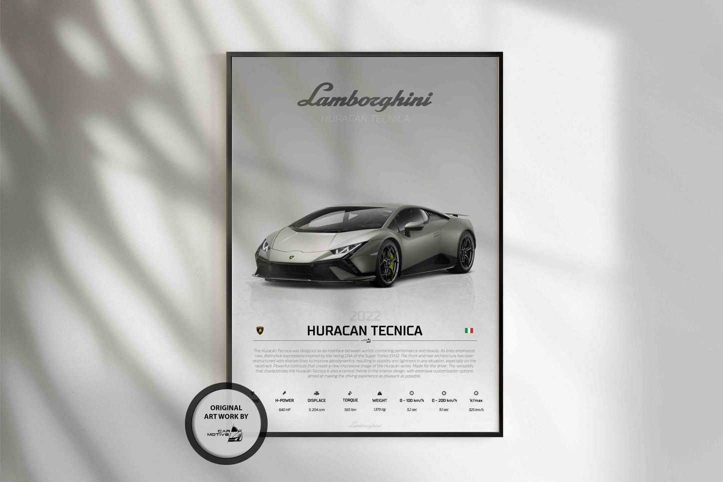 Lamborghini Huracan Technica (2022) - STUDIO MONTAGE 3/4 SIDE
