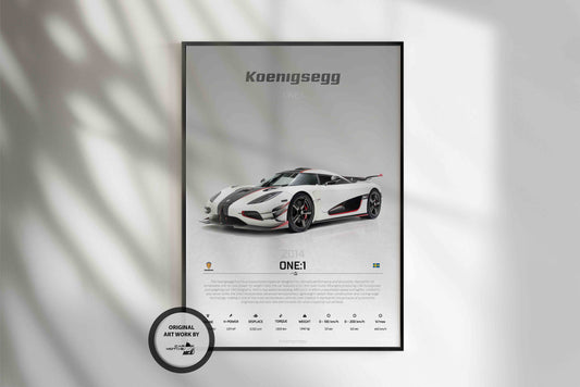 Koenigsegg One:1 (2014) - STUDIO MONTAGE 3/4 SIDE