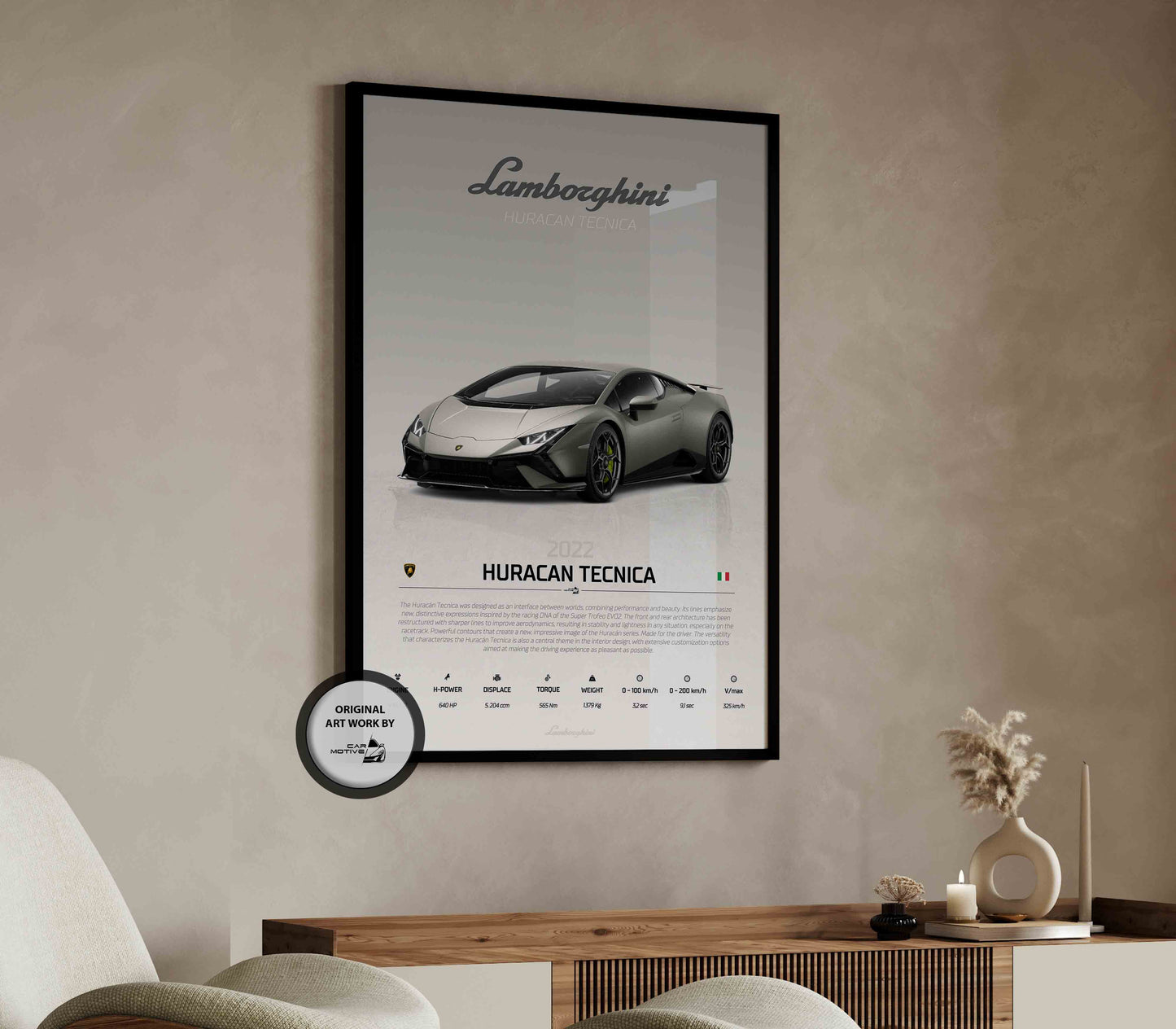 Lamborghini Huracan Technica (2022) - STUDIO MONTAGE 3/4 SIDE