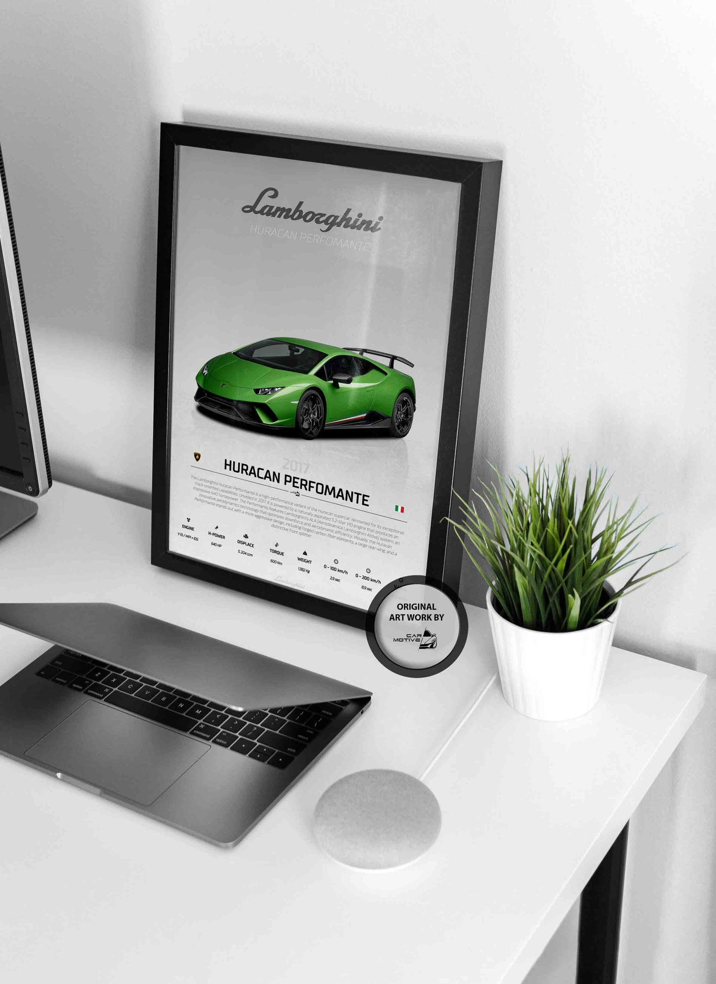 Lamborghini Huracan Perfomante (2017) - STUDIO MONTAGE 3/4 SIDE