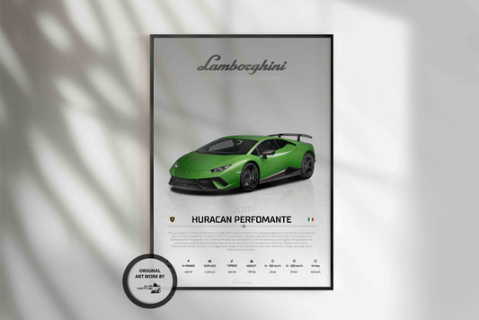 Lamborghini Huracan Perfomante (2017) - STUDIO MONTAGE 3/4 SIDE