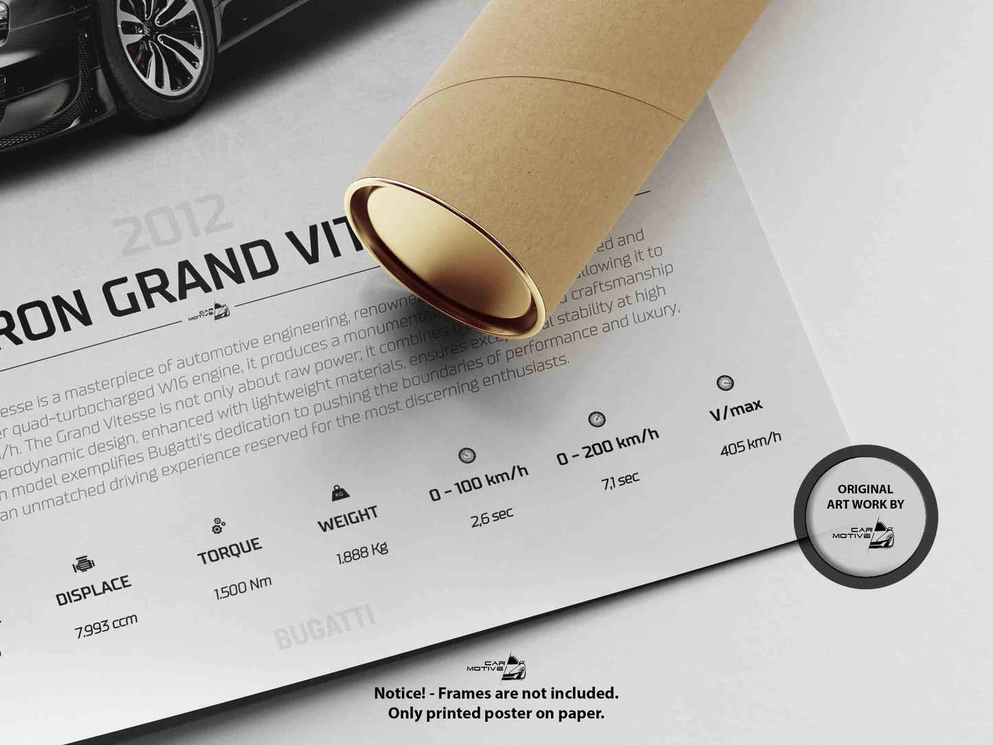 Bugatti Veyron Grand Vitesse (2012) - STUDIO MONTAGE 3/4 SIDE