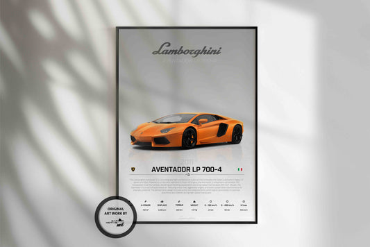 Lamborghini Aventador LP-700-4 (2011) - STUDIO MONTAGE 3/4 SIDE