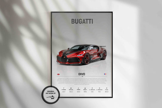 Bugatti Divo (2008) - STUDIO MONTAGE 3/4 SIDE
