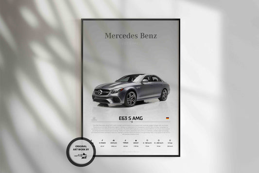 Mercedes Benz E63 S AMG (2018) - STUDIO MONTAGE 3/4 SIDE