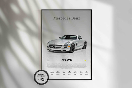 Mercedes Benz SLS AMG (2010) - STUDIO MONTAGE 3/4 SIDE