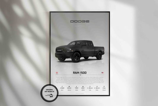 Dodge RAM (2015) - STUDIO MONTAGE 3/4 SIDE
