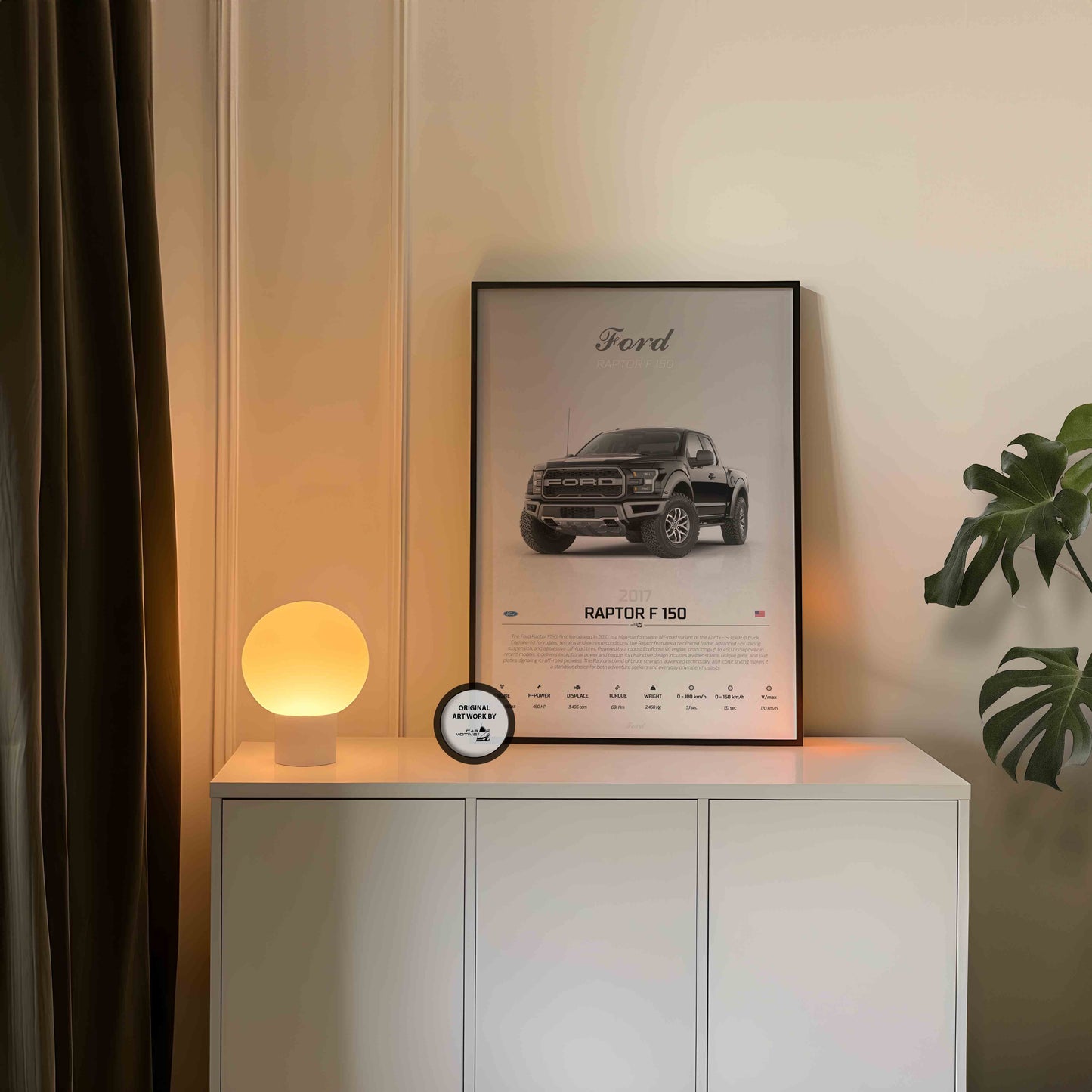 Ford Raptor F 150 (2017) - STUDIO MONTAGE 3/4 SIDE