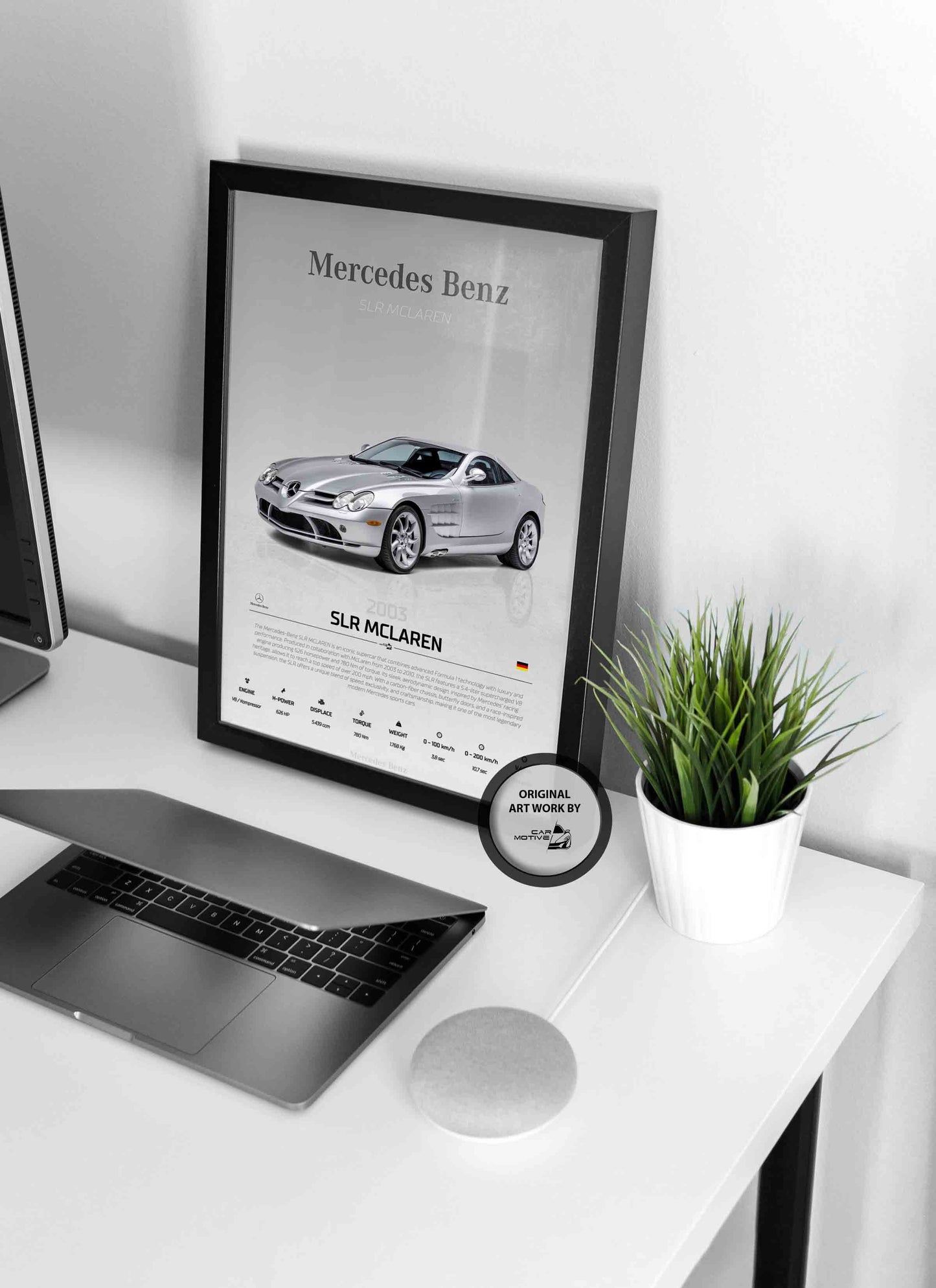 Mercedes Benz SLR McLaren (2013) - STUDIO MONTAGE 3/4 SIDE