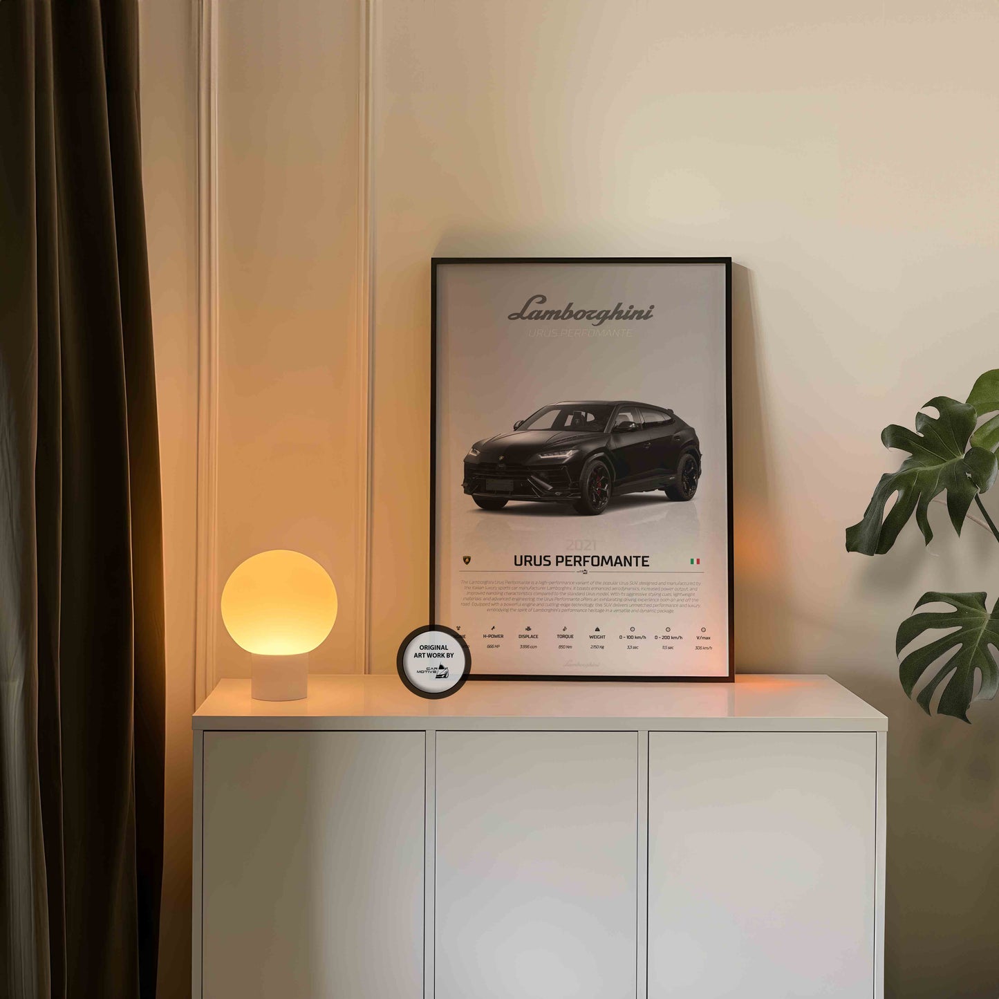 Lamborghini Urus Perfomante (2021) - STUDIO MONTAGE 3/4 SIDE
