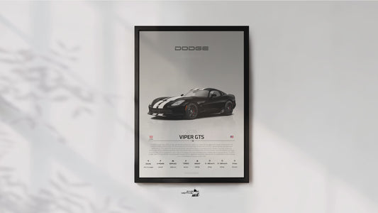 Dodge Viper (2016) - STUDIO MONTAGE 3/4 SIDE