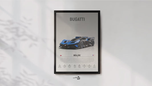 Bugatti Bolide (2020) - STUDIO MONTAGE 3/4 SIDE