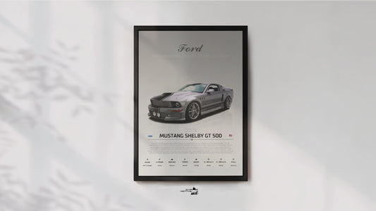 Ford Mustang Shelby GT 500 (2005) - STUDIO MONTAGE 3/4 SIDE