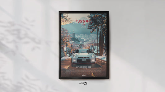 Nissan Skyline GTR-R35 Nismo Poster (2015) - Art Work
