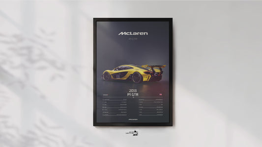 McLaren P1 GTR (2013) - 3D RENDER STUDIO REAR