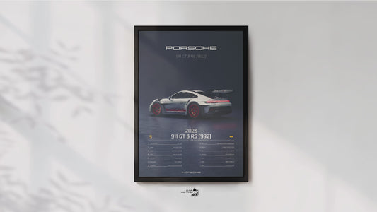 Porsche 911 GT 3 RS (922) (2023) - 3D RENDER STUDIO REAR