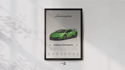 Lamborghini Huracan Perfomante (2017) - STUDIO MONTAGE 3/4 SIDE