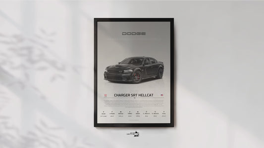 Dodge Charger SRT Hellcat (2020) - STUDIO MONTAGE 3/4 SIDE