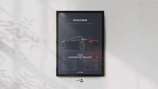 Dodge Charger SRT Hellcat (2020) - 3D RENDER STUDIO REAR