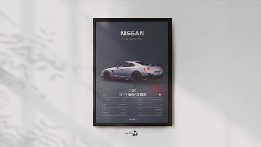 Nissan GT-R Nismo R35 (2019) - 3D RENDER STUDIO REAR
