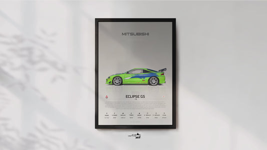 Mitsubishi Eclipse GS (1995) - STUDIO MONTAGE SIDE