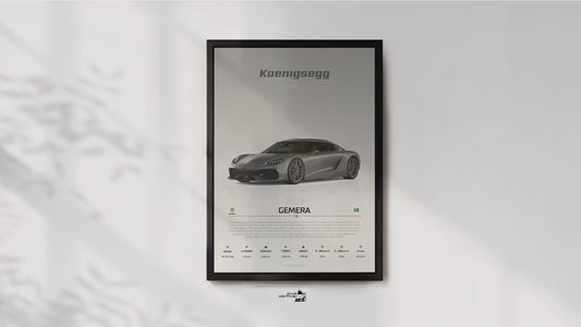 Koenigsegg Gemera (2024) - STUDIO MONTAGE 3/4 SIDE