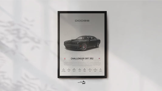 Dodge Challenger SRT 392 (2015) - STUDIO MONTAGE 3/4 SIDE