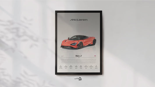 McLaren 765 LT (2020) - STUDIO MONTAGE 3/4 SIDE