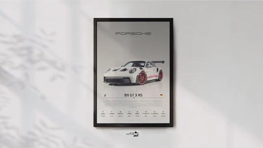 Porsche 911 GT3 RS (2023) - STUDIO MONTAGE 3/4 SIDE