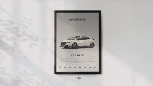 Honda Civic Type R (2015) - STUDIO MONTAGE 3/4 SIDE