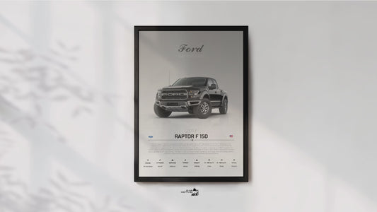 Ford Raptor F 150 (2017) - STUDIO MONTAGE 3/4 SIDE