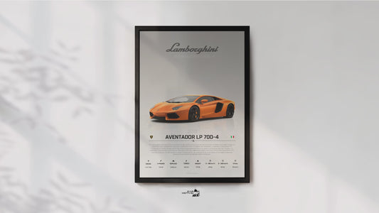 Lamborghini Aventador LP-700-4 (2011) - STUDIO MONTAGE 3/4 SIDE