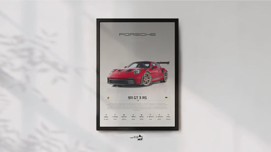 Porsche 911 GT3 RS (2023) - STUDIO MONTAGE 3/4 SIDE